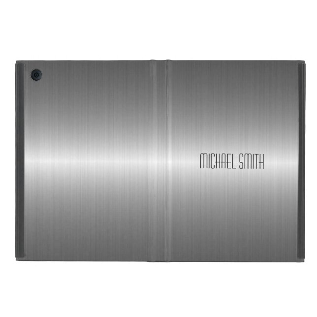 Silver Stainless Steel Metal Case For iPad Mini (Outside)