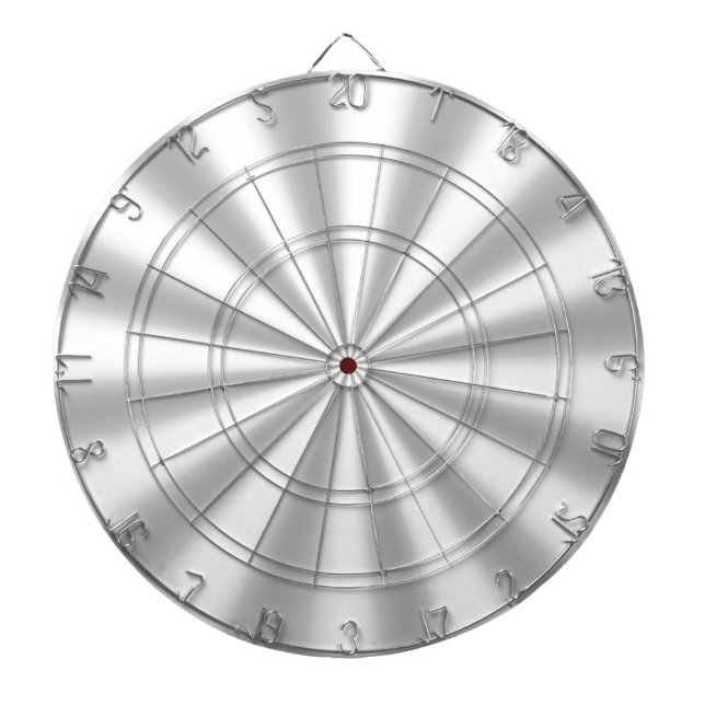 Silver Starburst Dartboard (Front)