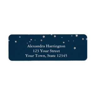 Silver Stars on Blue, Christmas