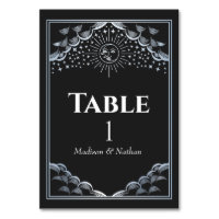 Silver Sun and Moon Tarot Wedding