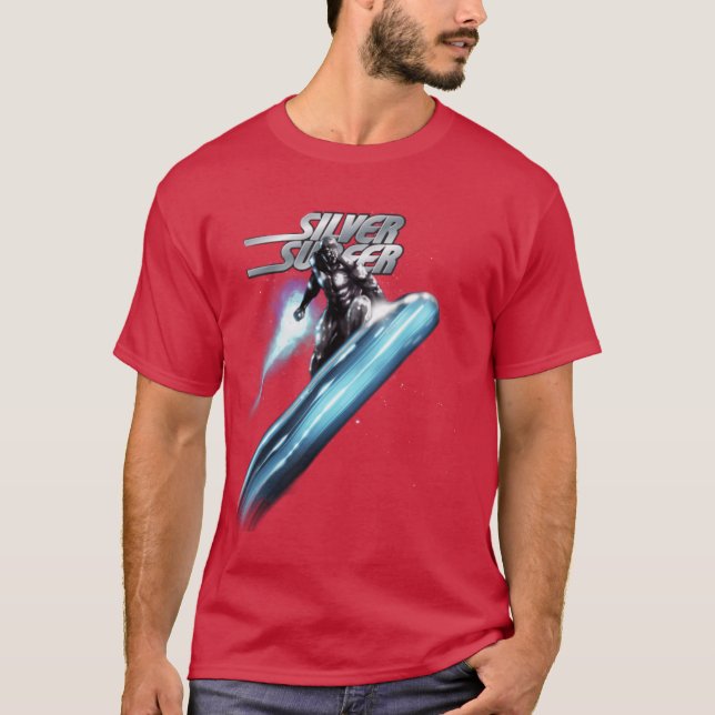 Silver Surfer funny friend T-Shirt (Front)