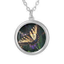 Silver Swallowtail Necklace