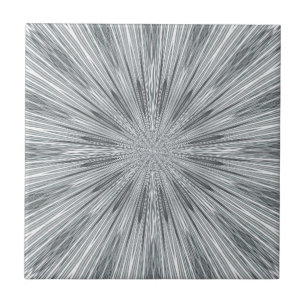 Silver Swirl Tile