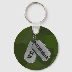 Silver Tags Key Ring