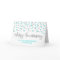 Silver Teal Confetti Employee Anniversary Card