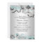 Silver Teal Sparkle Mask Masquerade Quinceanera
