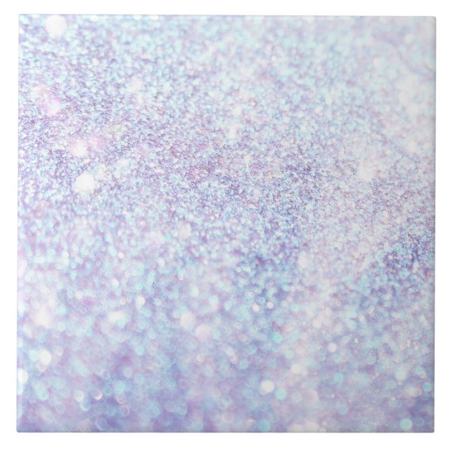 Silver Texture Glitter Tile (Front)