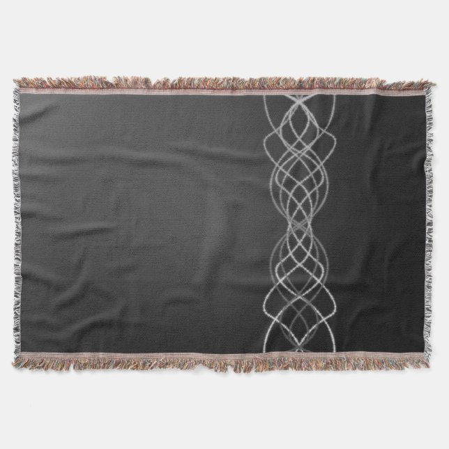Silver Throw Blanket (Front)