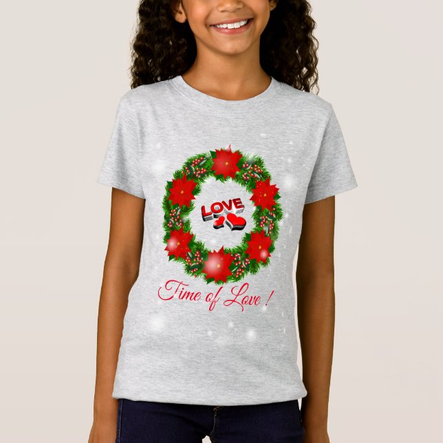 Silver Time of Love T-Shirt (Front)