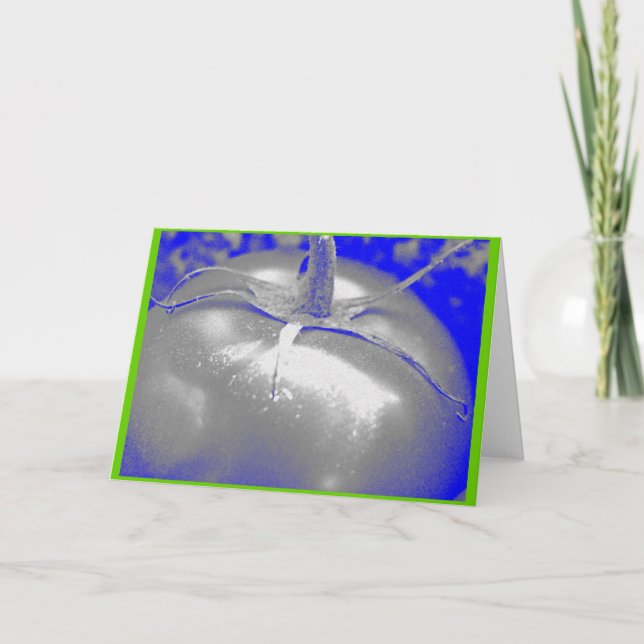 "Silver Tomato" Card (Front)