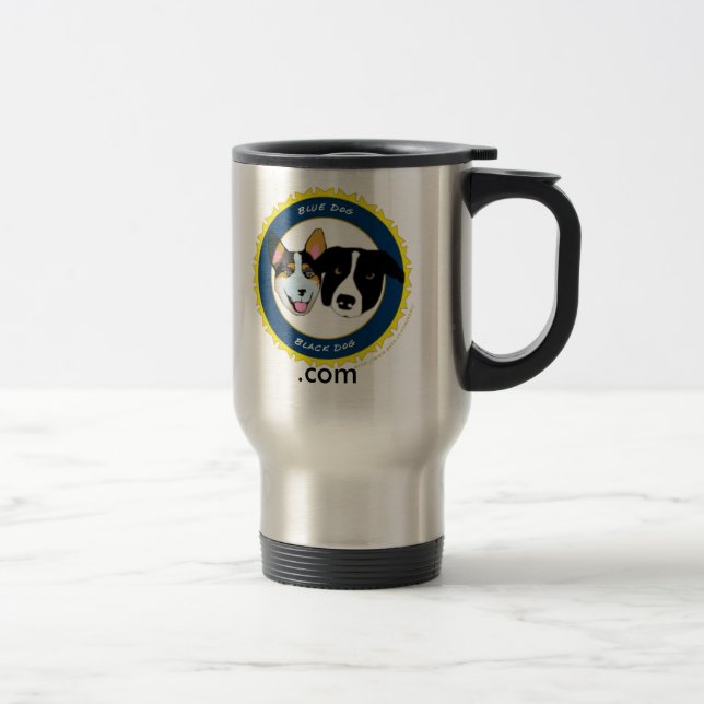 Silver Travel Mug (Right)