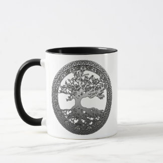Silver Tree of Life Mug