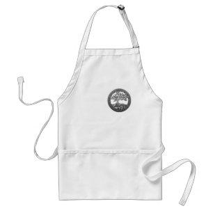 Silver Tree of Life Standard Apron