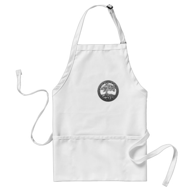Silver Tree of Life Standard Apron (Front)