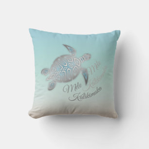Silver Turtle   Mele Kalikimaka   Cushion