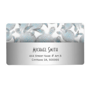 Silver Turtles  Pattern