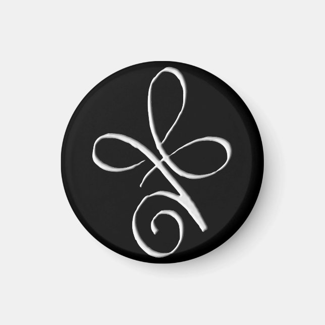 Silver Unconditional Love Magnet (Front)