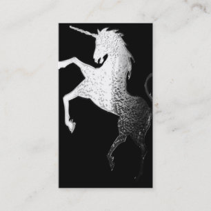 Silver Unicorn - business cards