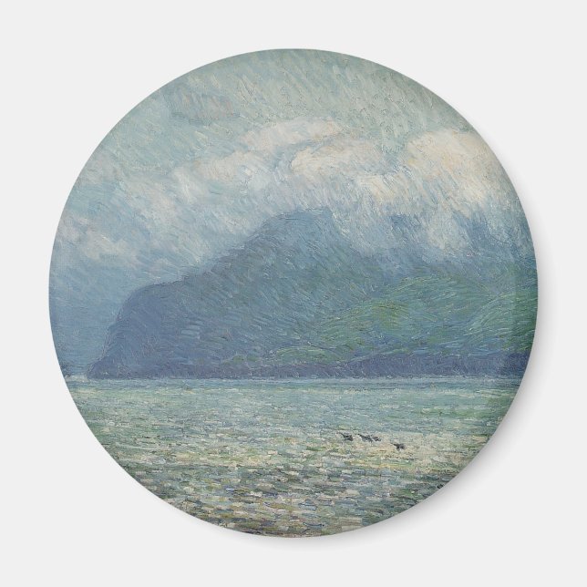 Silver Veil and Golden Gate by Childe Hassam Magnet (Front)