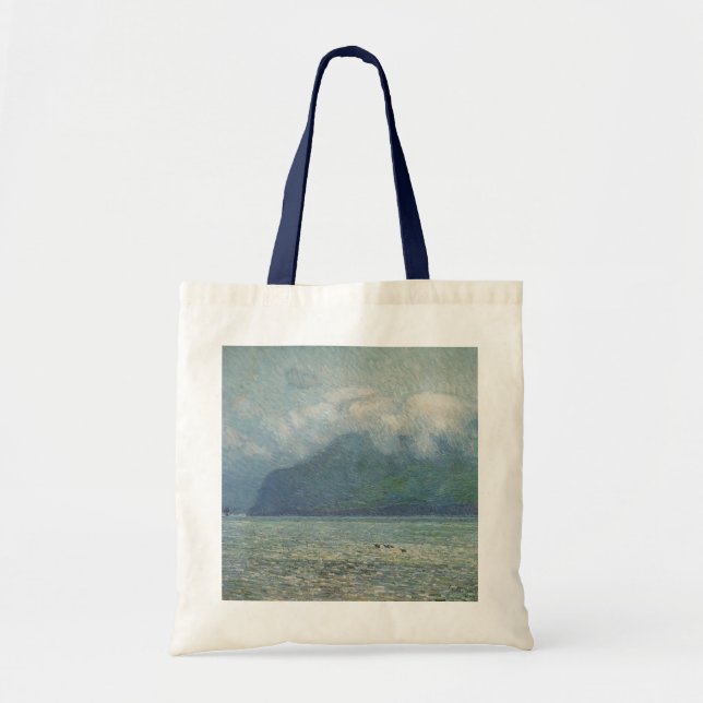 Silver Veil and Golden Gate by Childe Hassam Tote Bag (Front)