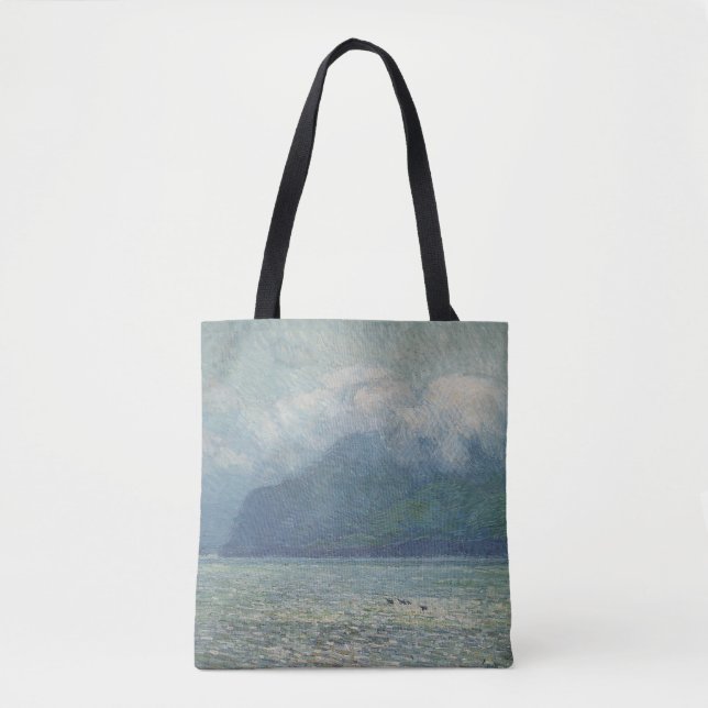 Silver Veil and Golden Gate by Childe Hassam Tote Bag (Front)