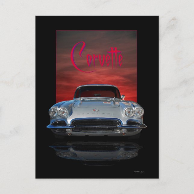 Silver vette postcard (Front)