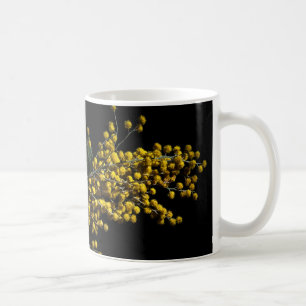 Silver Wattle Flowers Coffee Mug