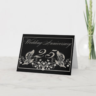 Silver Wedding Anniversary 25 Years Invitation