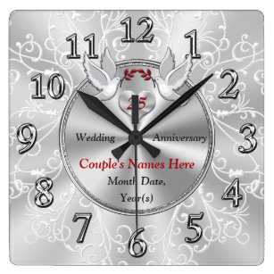 silver wedding anniversary gift ideas for parents