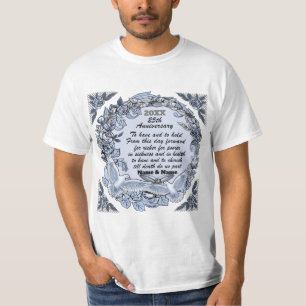 Silver Wedding Anniversary t-shirt