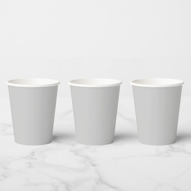 Silver Wedding Paper Cups (Multi)