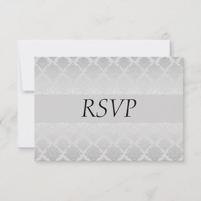 Silver Wedding RSVP (Front)