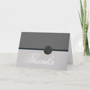 Silver Wedding Thank You Notes