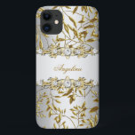 Silver White Gold Diamond Jewel Image iPhone 11 Case<br><div class="desc">Elegant Classy Silver White Gold Diamond Jewel Image Fabulous product for Adult Women,  teen Girls,   Zizzago created this design PLEASE NOTE all flat images! They Do NOT have real Glitter,  Diamonds Jewels or real Bows!!</div>