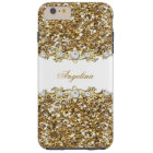 Silver White Gold Faux Diamond Jewel Glitter