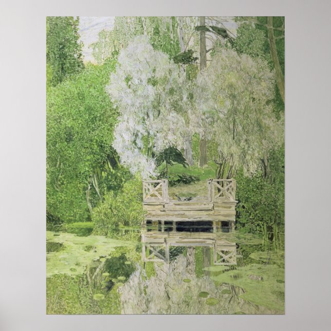 Silver White Willow, 1904 Poster (Front)