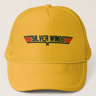 Silver Wings "Top Gun" Inspired Trucker Hat