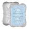 Silver Winter Wonderland Blue Sweet 16 Invitation