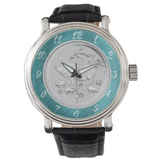 SILVER YEAR OF THE PIG COIN WATCH