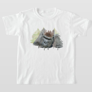 Silverback Emerging from the Trees T-Shirt
