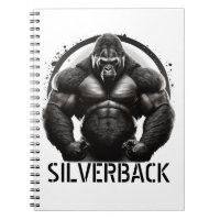 Silverback Gorilla Logo Notepad