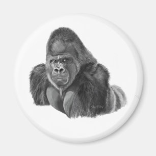 Silverback Gorilla Magnet GORILLA MAGNET