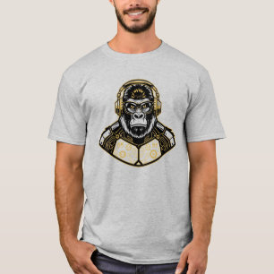 Silverback Gorilla Vector Software Engineer Street T-Shirt