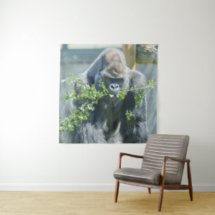Silverback Snack Time Tapestry