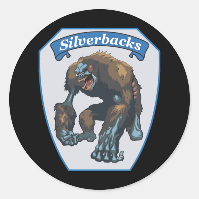 SilverBack Sticker (Front)