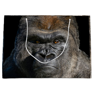 Silverback Strength – Gorilla Portrait Gift Bag