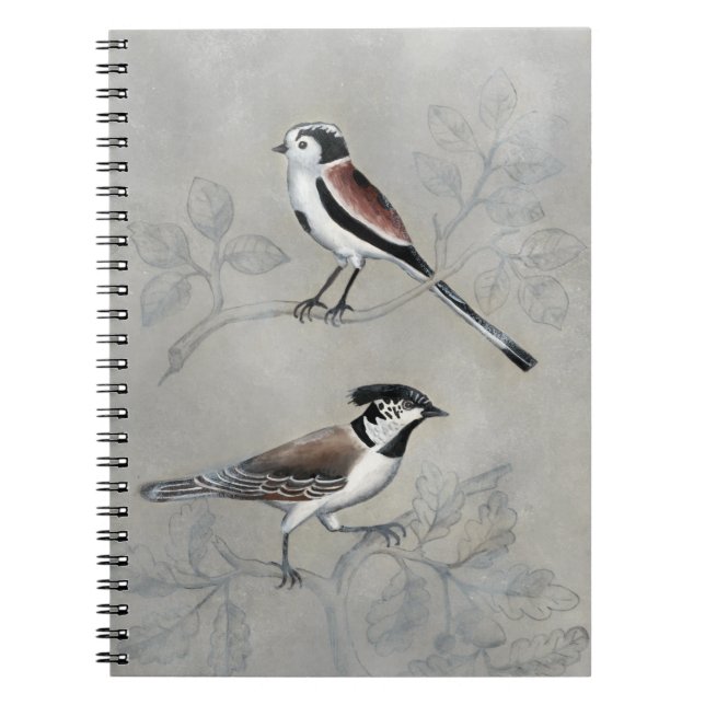 Silvered Aviary | A Pair Notebook (Front)