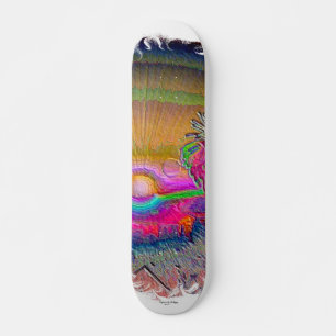 Silverlake Sunset 1 oval, Art Signature Skateboard