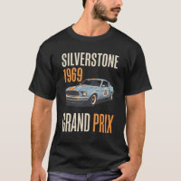 Silverstone 1969 Vintage Grand Prix Racing Poster