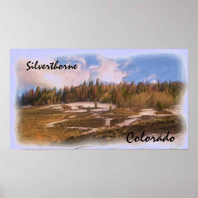 Silverthorne Colorado poster (Front)